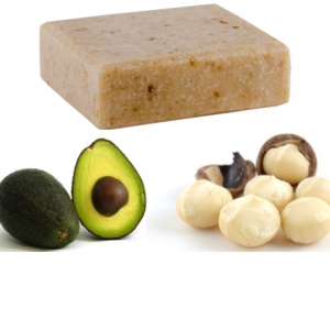 Avocado, Macadamia & Oatmeal Soap (Zero Waste/Unpackaged)