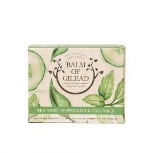 Tea Tree, Peppermint & Cucumber Soap (Packaged)