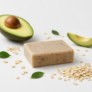 Avocado, Macadamia & Oatmeal Soap (Zero Waste/Unpackaged)