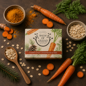 Carrot Juice & Turmeric Soap (Packaged)