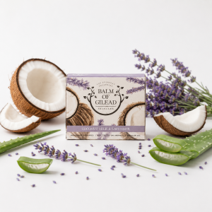 Coconut Milk & Lavender Soap (packaged)