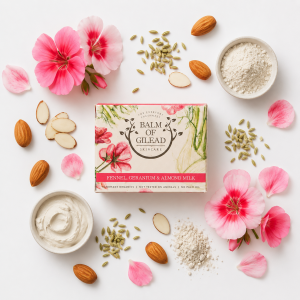 Sweet Fennel, Geranium & Almond Soap (Packaged)